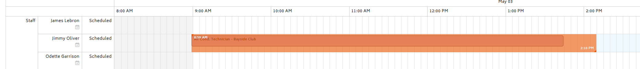 Sched nw 12