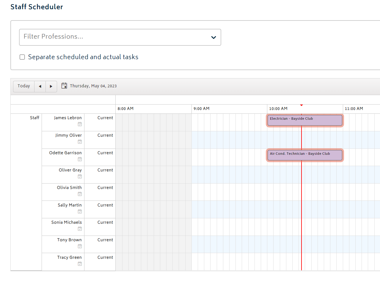 sched nw 17